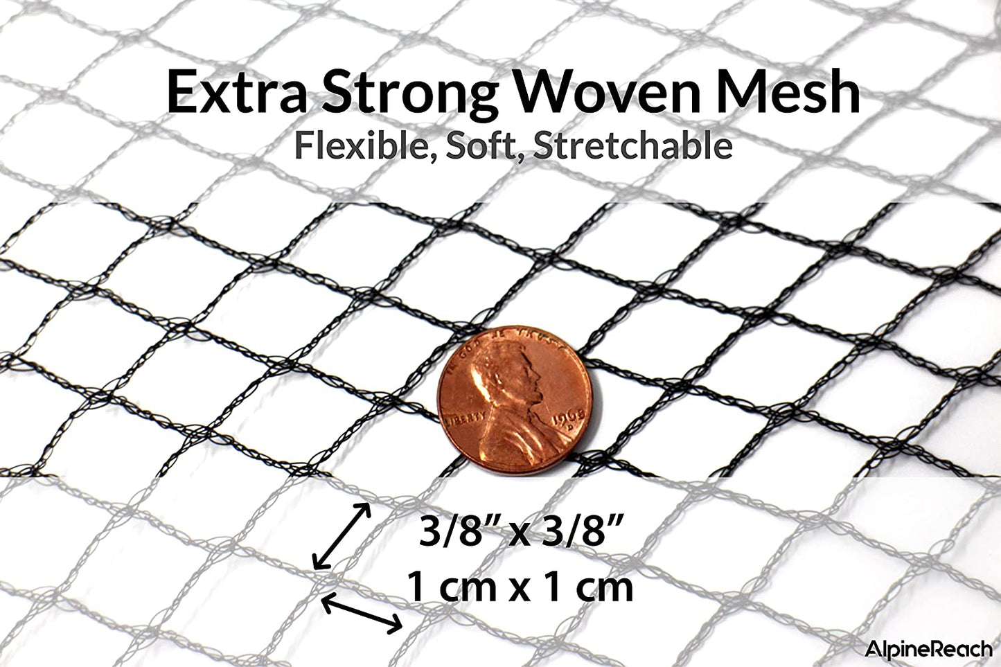 AlpineReach 28 x 30 Feet Koi Pond Netting Kit - AlpineReach